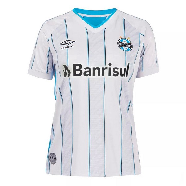 Camiseta Grêmio FBPA Replica Segunda Ropa Mujer 2020/21 Blanco